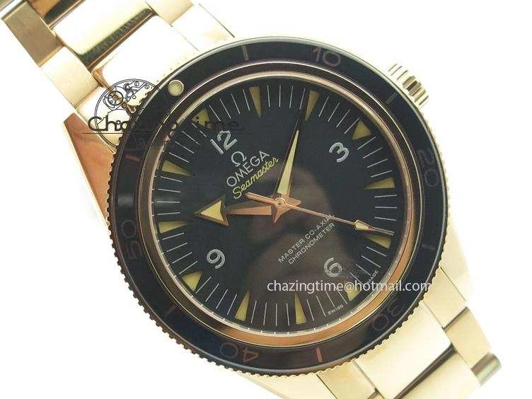 0810 Seamaster 300 Master Co-Axial Liquidmetal V6F Best Edition RG On RG Bracelet A8400 (Free Nylon Strap) Resilient 8265